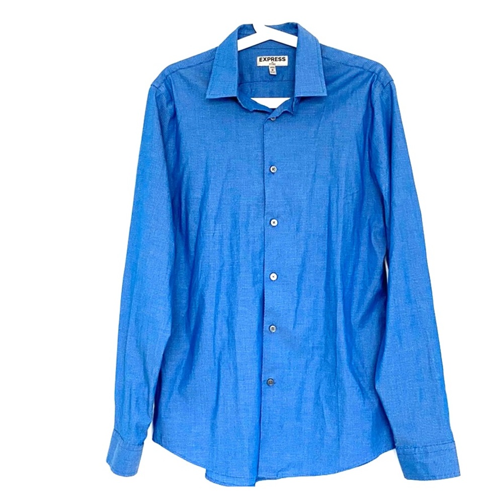 $30/2 Express Men’s Slim Fit Dress Shirt M